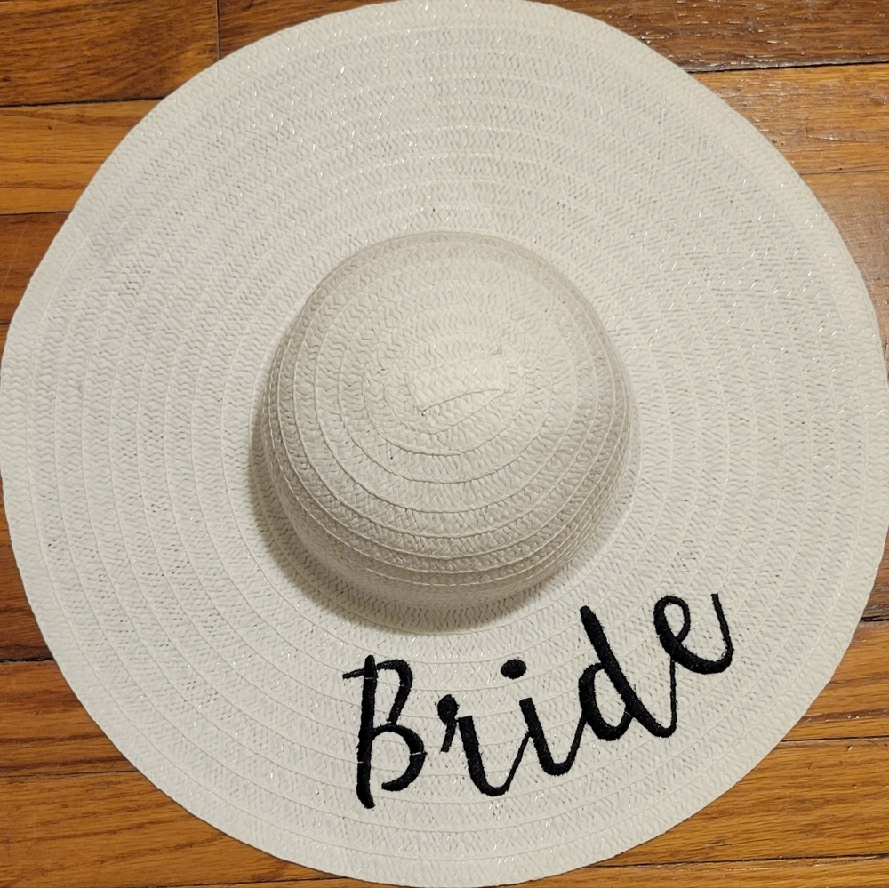 Bride sun hat